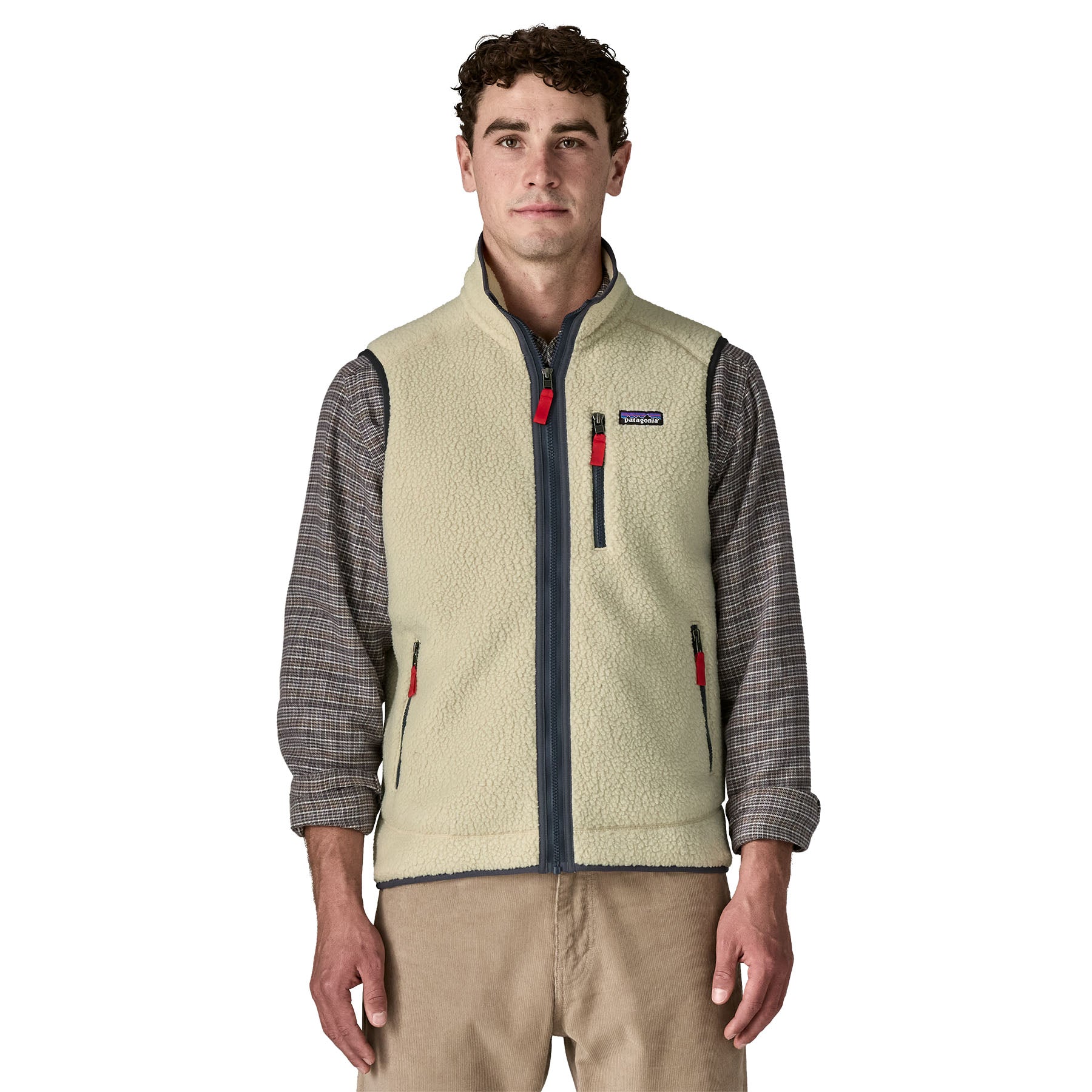 Men's Retro Pile Fleece Vest - Image 2
