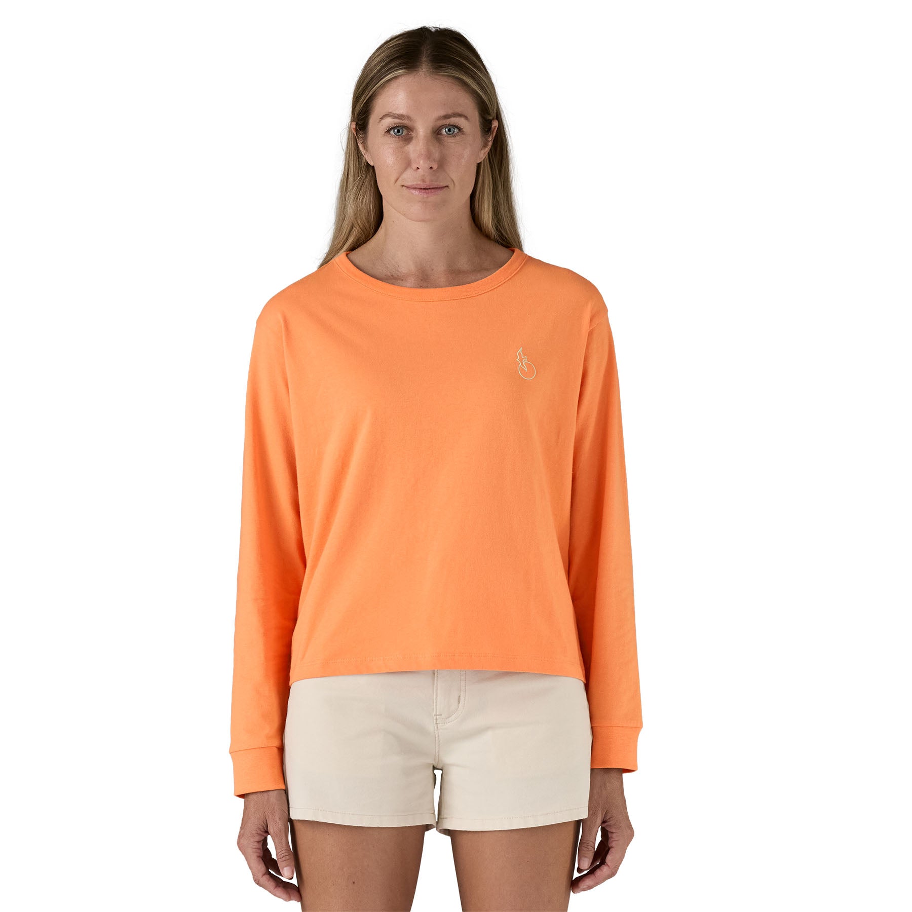 Women's Long-Sleeved Swell Drifter Easy-Cut Organic T-Shirt - Image 2