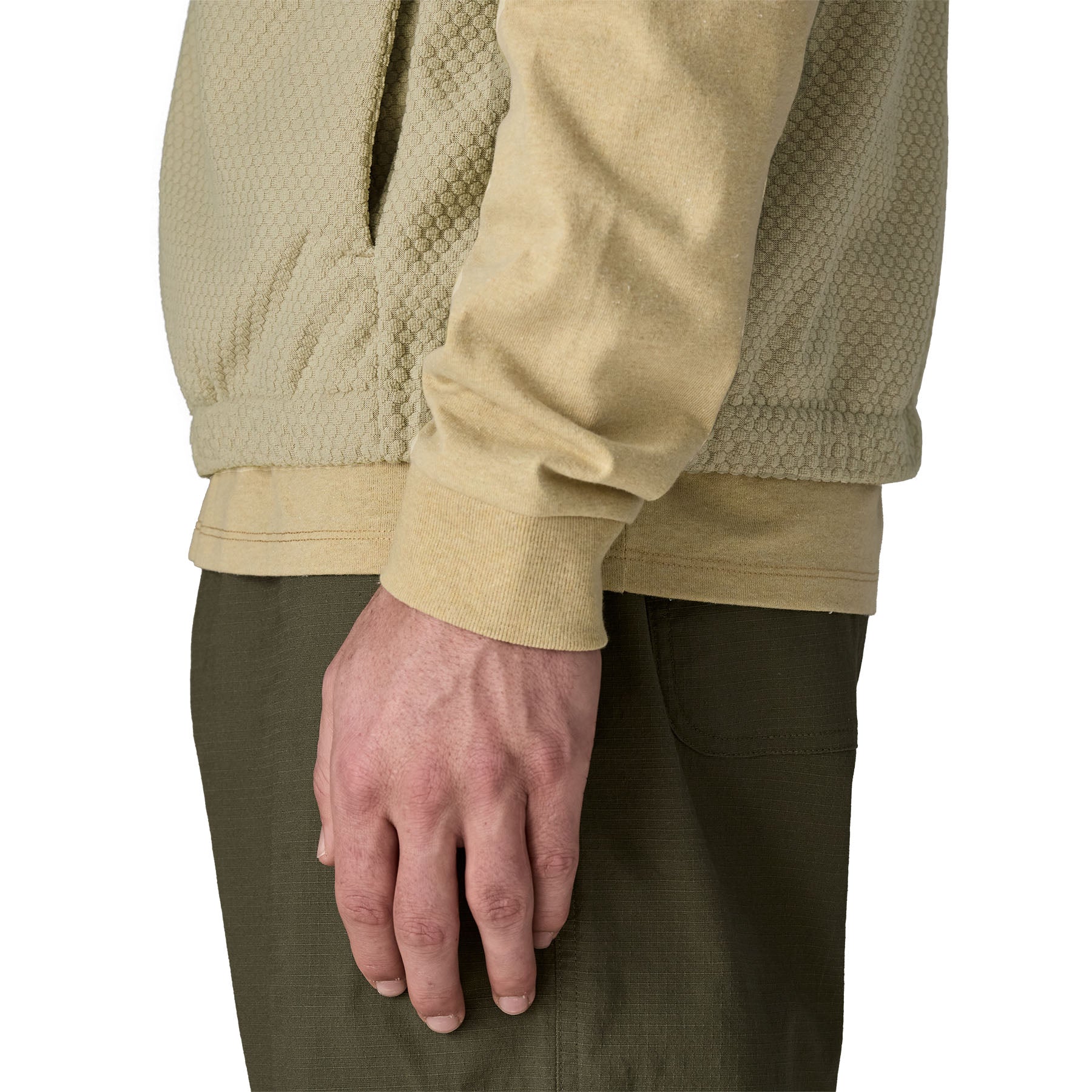 Men's Textured Fleece Vest - Image 8