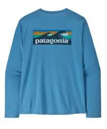 Alternative view of Men's Long-Sleeved Capilene? Cool Daily Shirt - Boardshort Logo