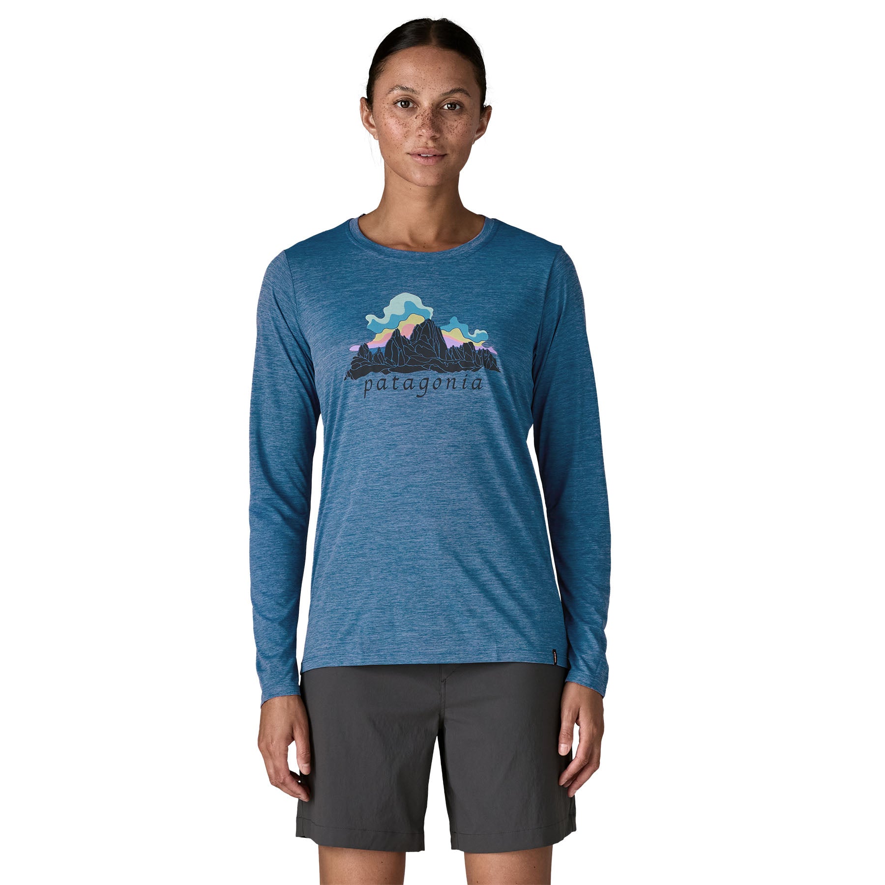 Women's Long-Sleeved Capilene? Cool Daily Shirt - Fitz Roy Nimbus - Image 2