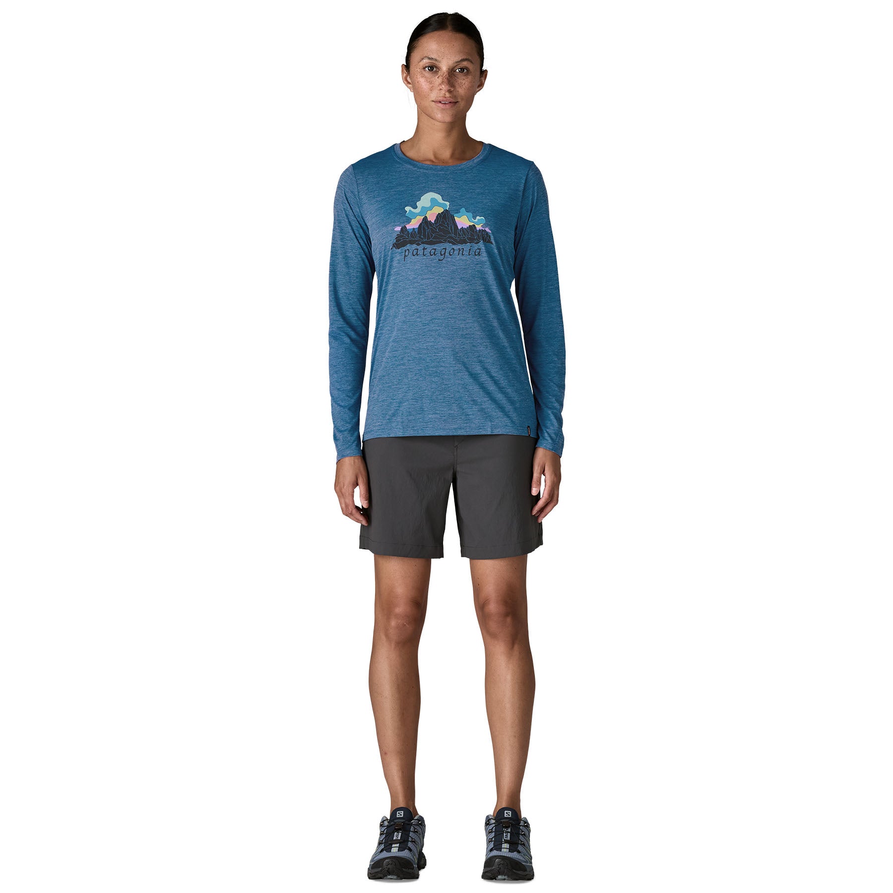 Women's Long-Sleeved Capilene? Cool Daily Shirt - Fitz Roy Nimbus - Image 4