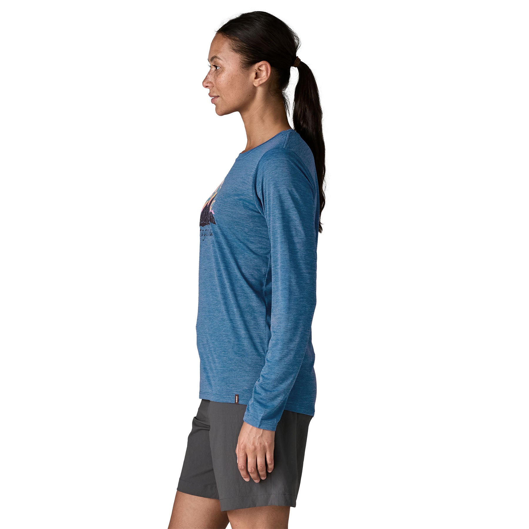Women's Long-Sleeved Capilene? Cool Daily Shirt - Fitz Roy Nimbus - Image 5