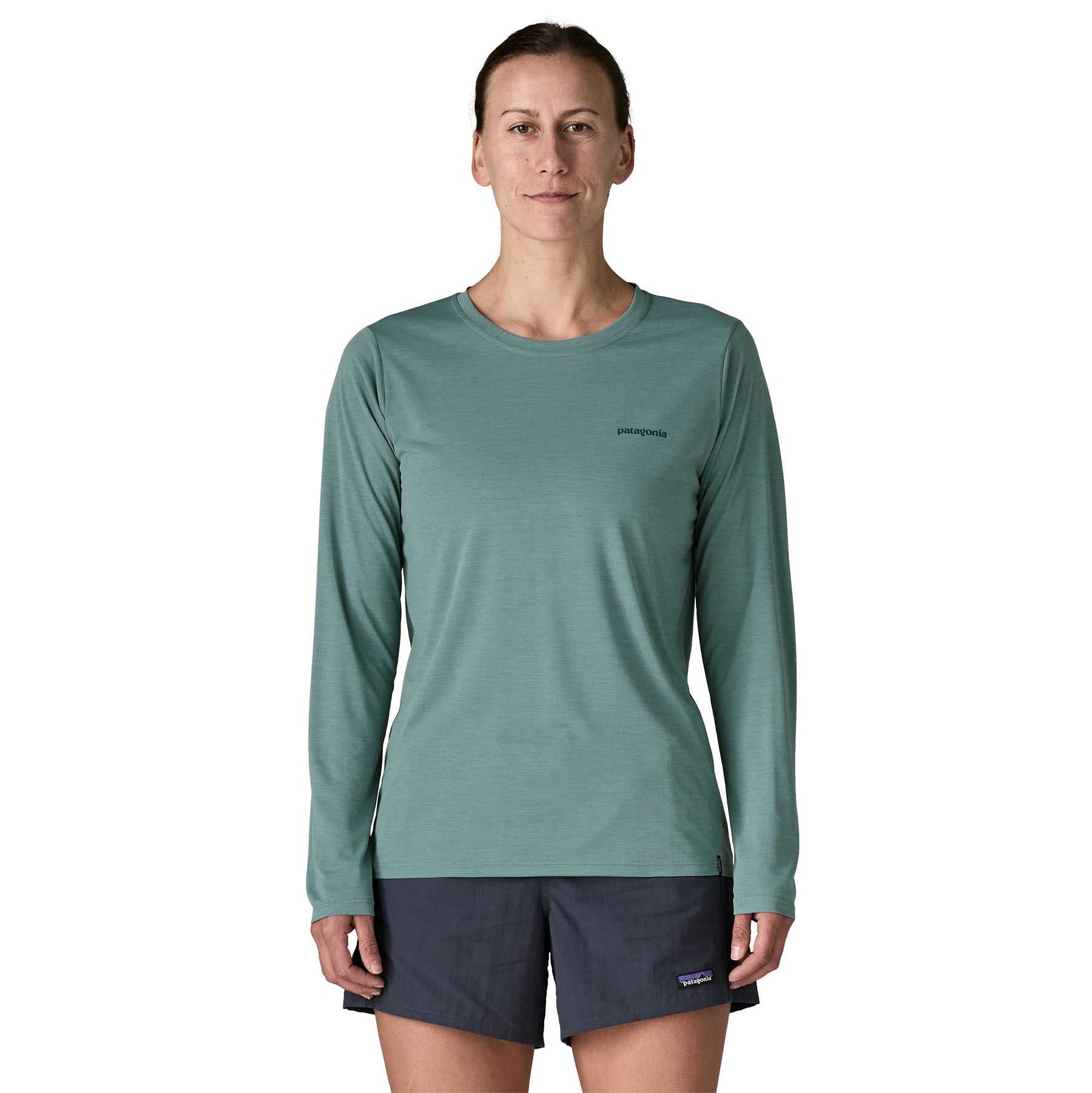 Women's Long-Sleeved Capilene® Cool Daily Shirt - Boardshort Logo - Image 3