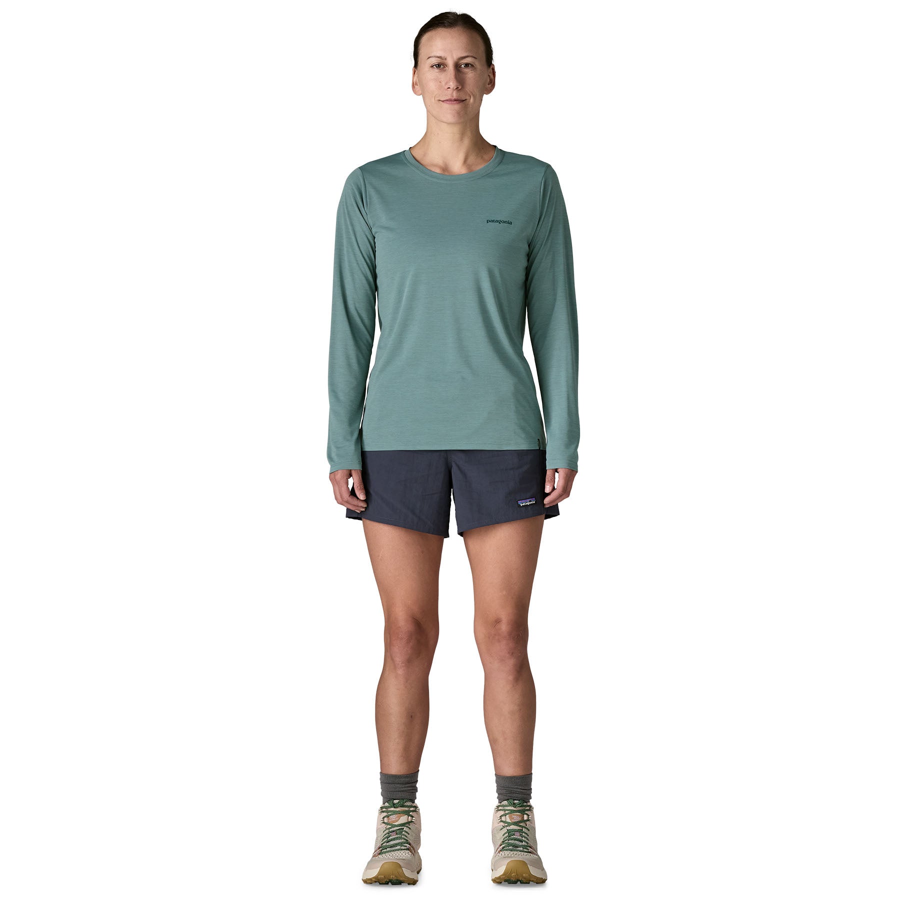 Women's Long-Sleeved Capilene® Cool Daily Shirt - Boardshort Logo - Image 5