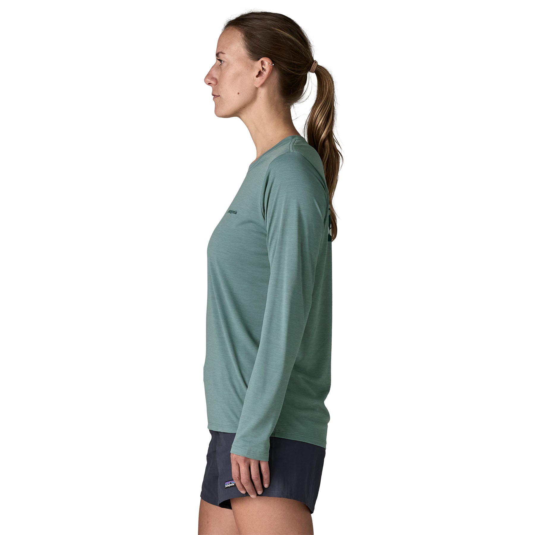 Women's Long-Sleeved Capilene® Cool Daily Shirt - Boardshort Logo - Image 6