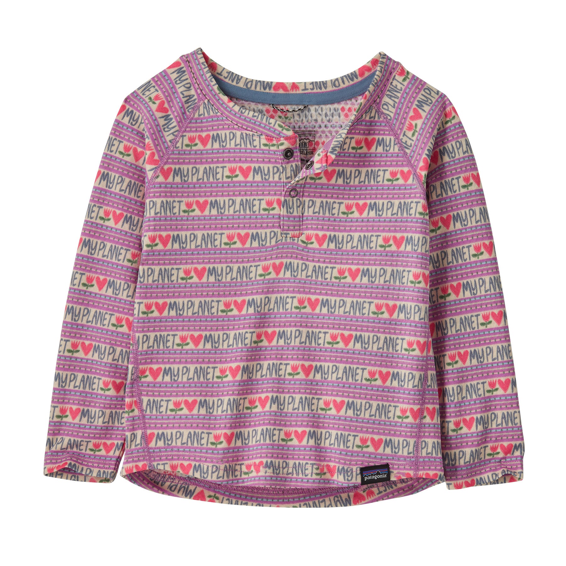 Baby Capilene® Midweight Henley Shirt